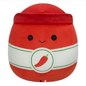 Squishmallows 16 inch Illia Hot Sauce Pepper  NWT